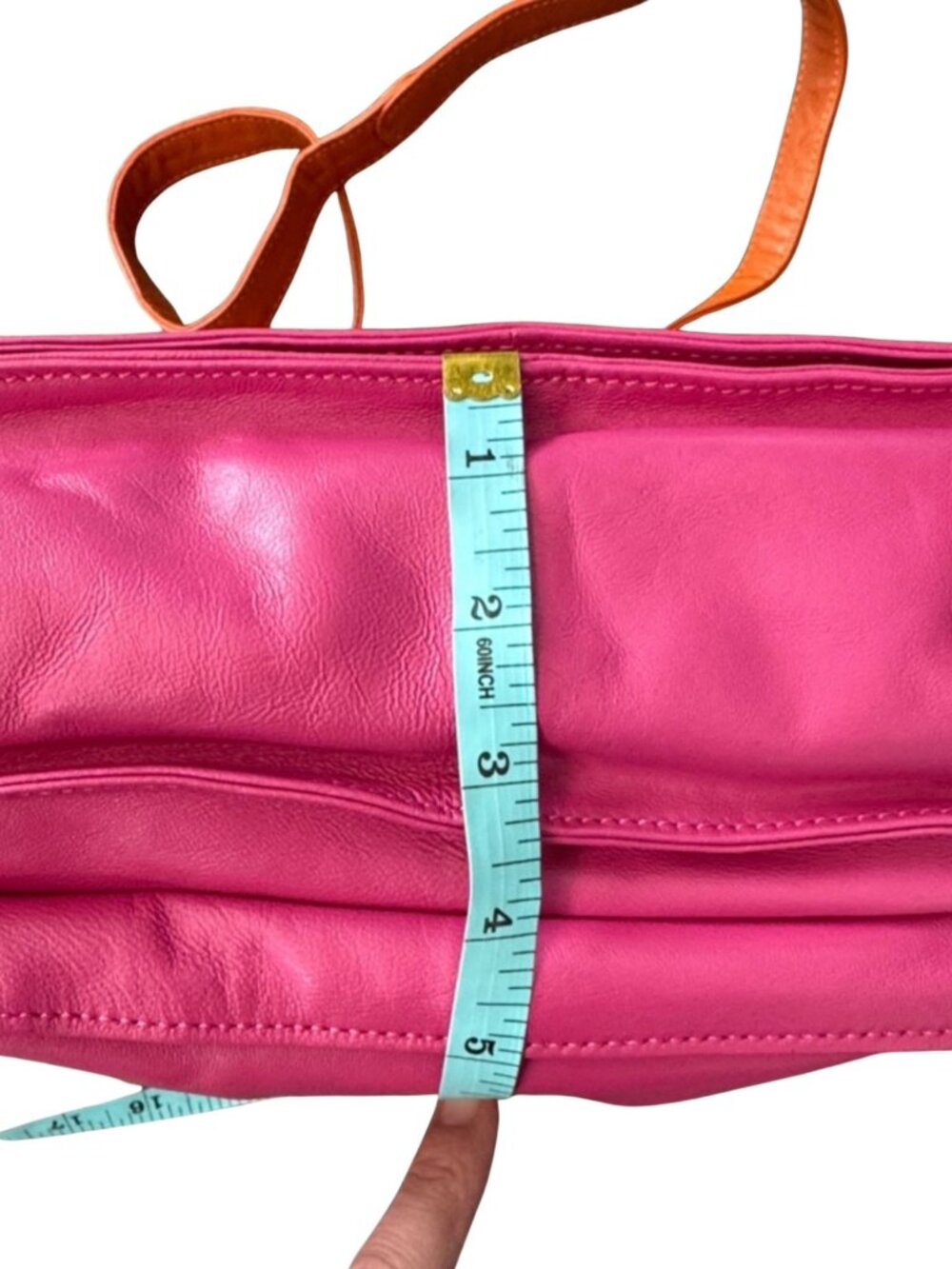 LOEWE Napa Flamenco Leather Crossbody Bag with Tassels | Pink - Picture 6 of 12